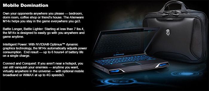 Alienware M14x Your Extreme Gaming Laptop Villman Computers