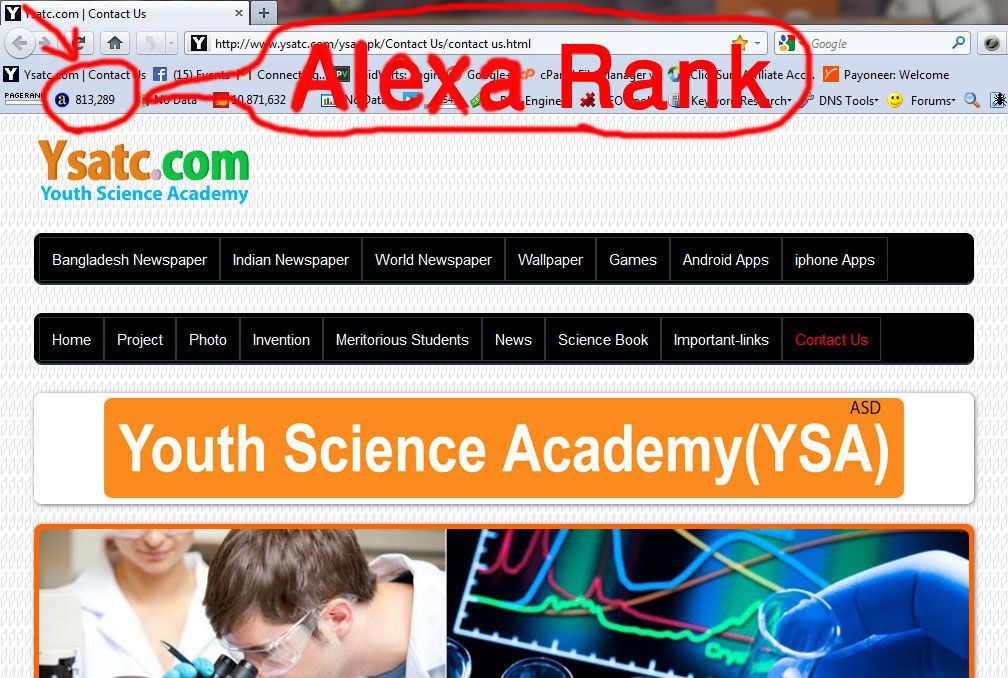 My website