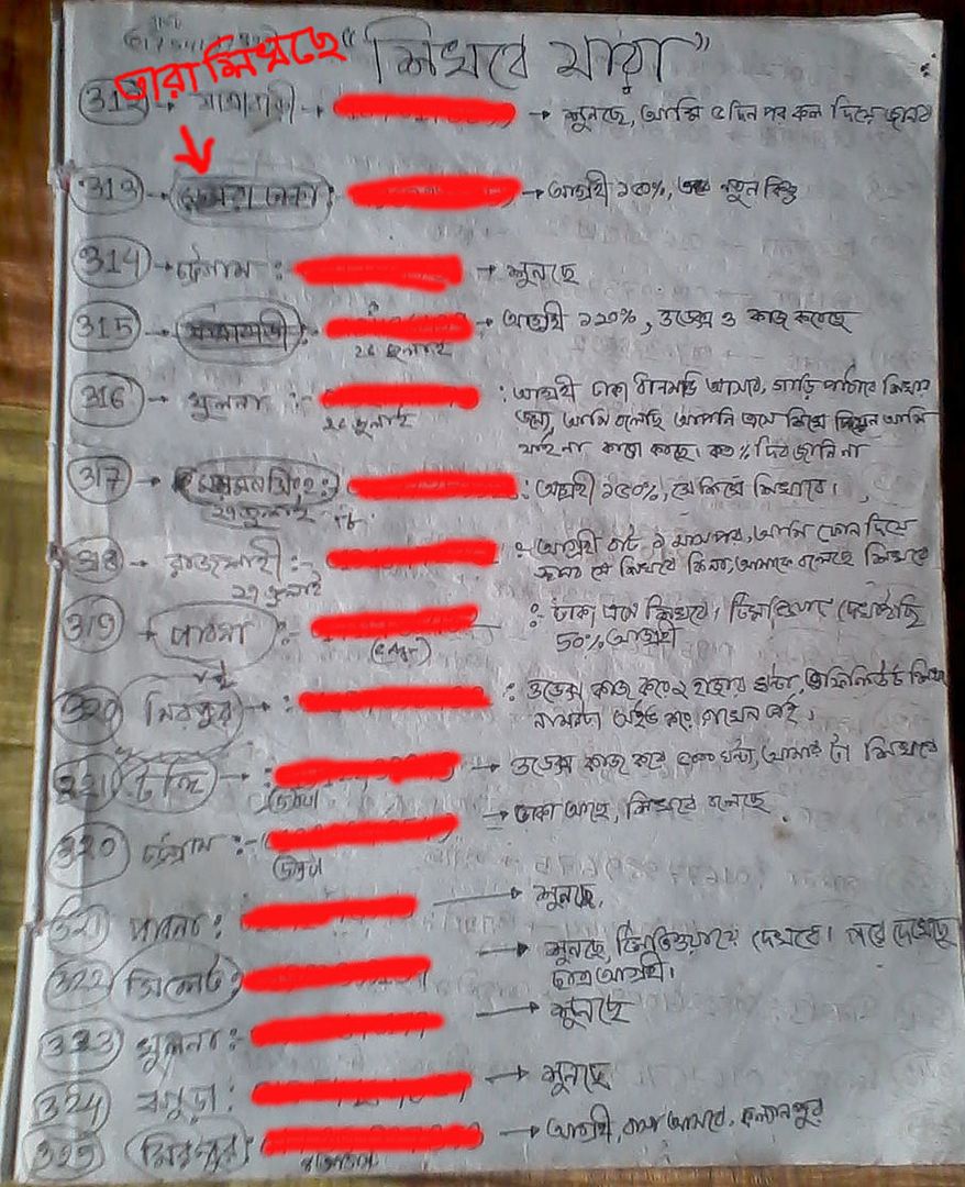 Students Contact Number Proof 3