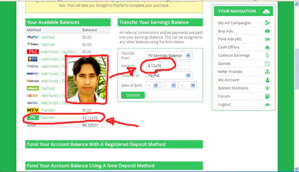 PaidVerts Earn 8
