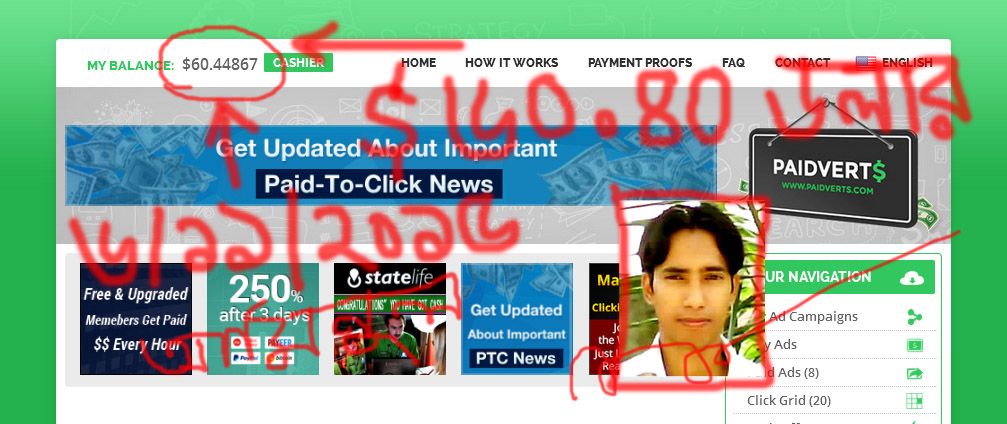 PaidVerts Earn 2