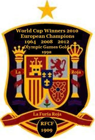 Spanish Logo, Customised Spanish Football logo from myteamshirts.co.uk