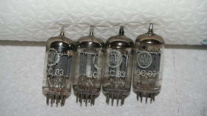 Ampli đèn ecc 83 el34 300b kt88 6922 12AUX ... nhập từ đức Ampli đèn ecc 83 el34 300b kt88 6922 12AUX ... nhập từ đức