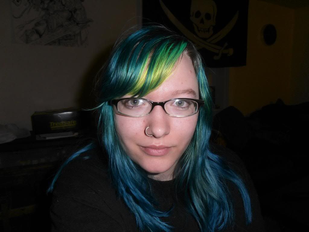 ... mix of blues and manic panic green envy. and the yellow is <b>flo glo</b>. - P5310009_zps8967de57