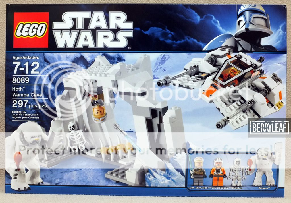 New in Box Lego Star Wars Hoth Wampa Cave 8089 Retired RARE Sold Out